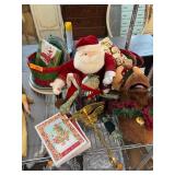 Holiday Decor and Plush Figures Lot