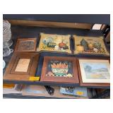 Six Framed Artworks