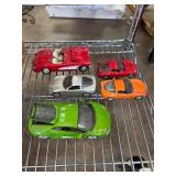 Five Model Sports Cars