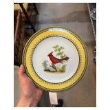 Limoges Cardinal Plate by Royal Worcester
