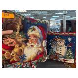 Decorative Christmas-Themed Throw Pillows
