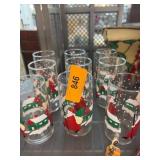 Holiday-Themed Glass Tumblers