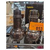 Metal Salt and Pepper Shakers