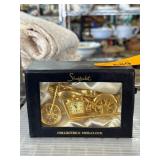 Sheffield Motorcycle Collectible Mini-Clock