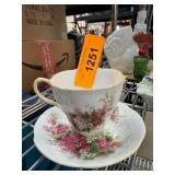 Royal Albert Bone China Hawthorn Teacup and Saucer