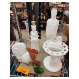 Milk Glass and Decorative Glassware