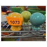 Fiesta Ceramic Salt and Pepper Shakers