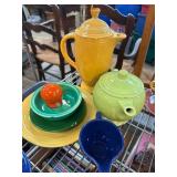 Fiesta Ware with Assorted Colors