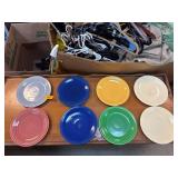 Eight Fiesta Ceramic Plates