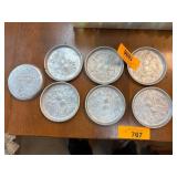 7 Everlast Aluminum Coasters