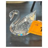 Swarovski Crystal Swan Figurine