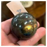 Polished Labradorite Sphere Ornament