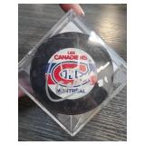 Guy Carbonneau Signed Hockey Puck with COA