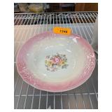 Crown Potteries Co. Floral Plate