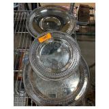 Silver-Plated Serving Platters