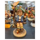 Goebel Hummel Boy in Apple Tree Figurine