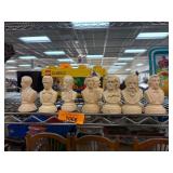 Composer Bust Figurines in Ceramic and Plastic