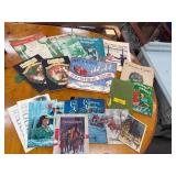 Vintage Christmas Music and Books