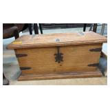 Wooden Chest With Metal Hinges Update
