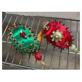 Decorative Vintage Fabric Ornaments