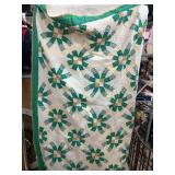 Handmade Patchwork Quilt with Floral Pattern