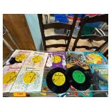 Disneyland Vinyl Records and Books