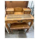 Wooden Writing Desk With Two Drawers