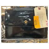 Black Patent Handbag by Koret of New York