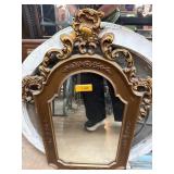 Ornate Gold Painted Wall Mirror