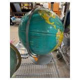 Replogle Rotating World Globe With Metal Base