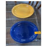 Two Fiesta Oval Serving Platters