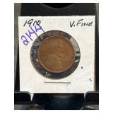 1910 Lincoln Wheat Cent, Very Fine