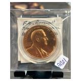 Franklin D. Roosevelt Bronze Inaugural Medal