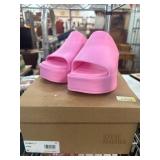 Steve Madden Pink Slinky-J Platform Sandals