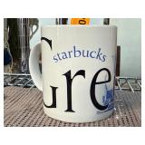 Vintage 2002 Retired Greece Starbucks Mug