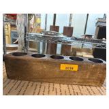 Wooden Sugar Mold or Candle Holder