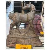 Cast Iron Horse Figure Doorstop Door Stop