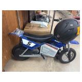 Razor MX350 Electric Dirt Bike with Helmet
