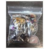 Bag of Assorted Costume Jewelry Pieces