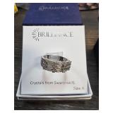 Brilliance Ring with Swarovski Crystals