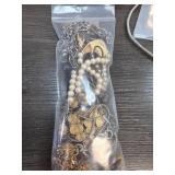 Costume Jewelry with Beads and Chains