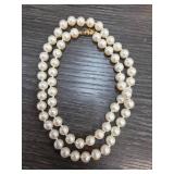 Monet Faux Pearl Necklace