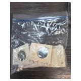 Bag of Assorted Coins in Cardboard Holders