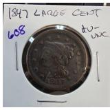 1847 United States Large Cent