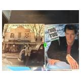 Two Randy Travis Vinyl Records