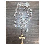 Rosary with Crystal Beads and Crucifix