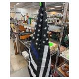 Thin Blue Line American Flag