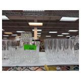 Clear Etched Glass Drinkware