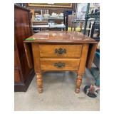 Ethan Allen Drop-Leaf Side Table