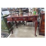 Hickory Chair Mahogany Console Table